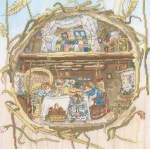 Tea with the harvest mice image